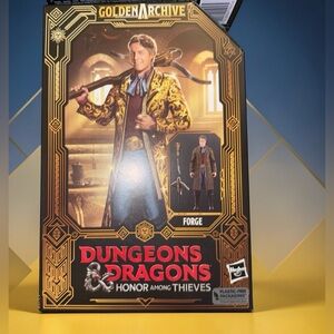 Hasbro Dungeons & Dragons Forge Action Figure - Gold, Red, Blue, Brown